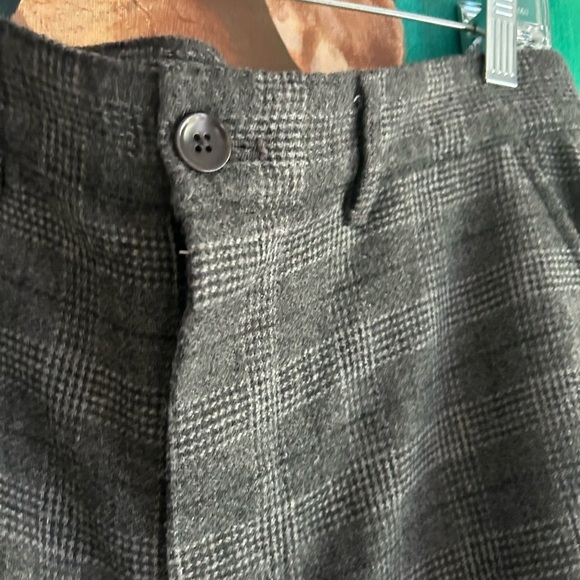 GAP Men's Gray Plaid Dress Pants 31 X 30 Wool Blend - Picture 7 of 16